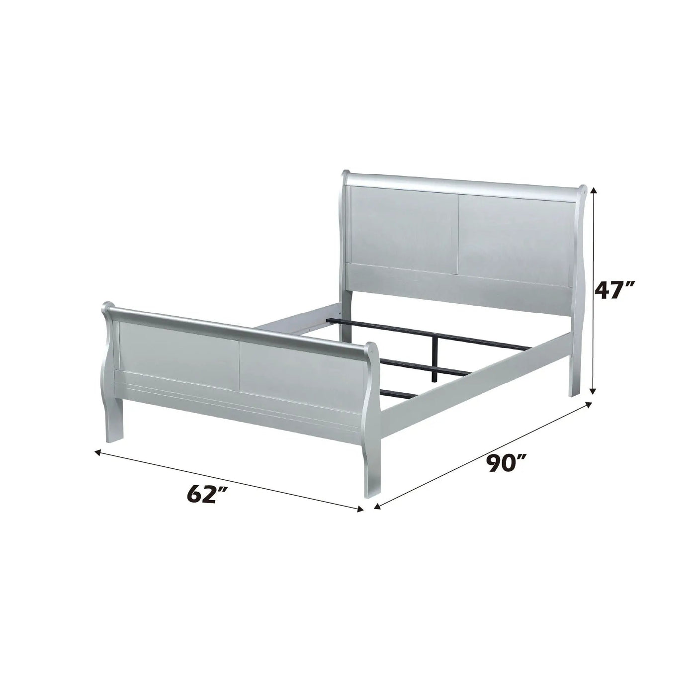 Louis Philippe Sleigh Bedroom Set by HouseOfZazla