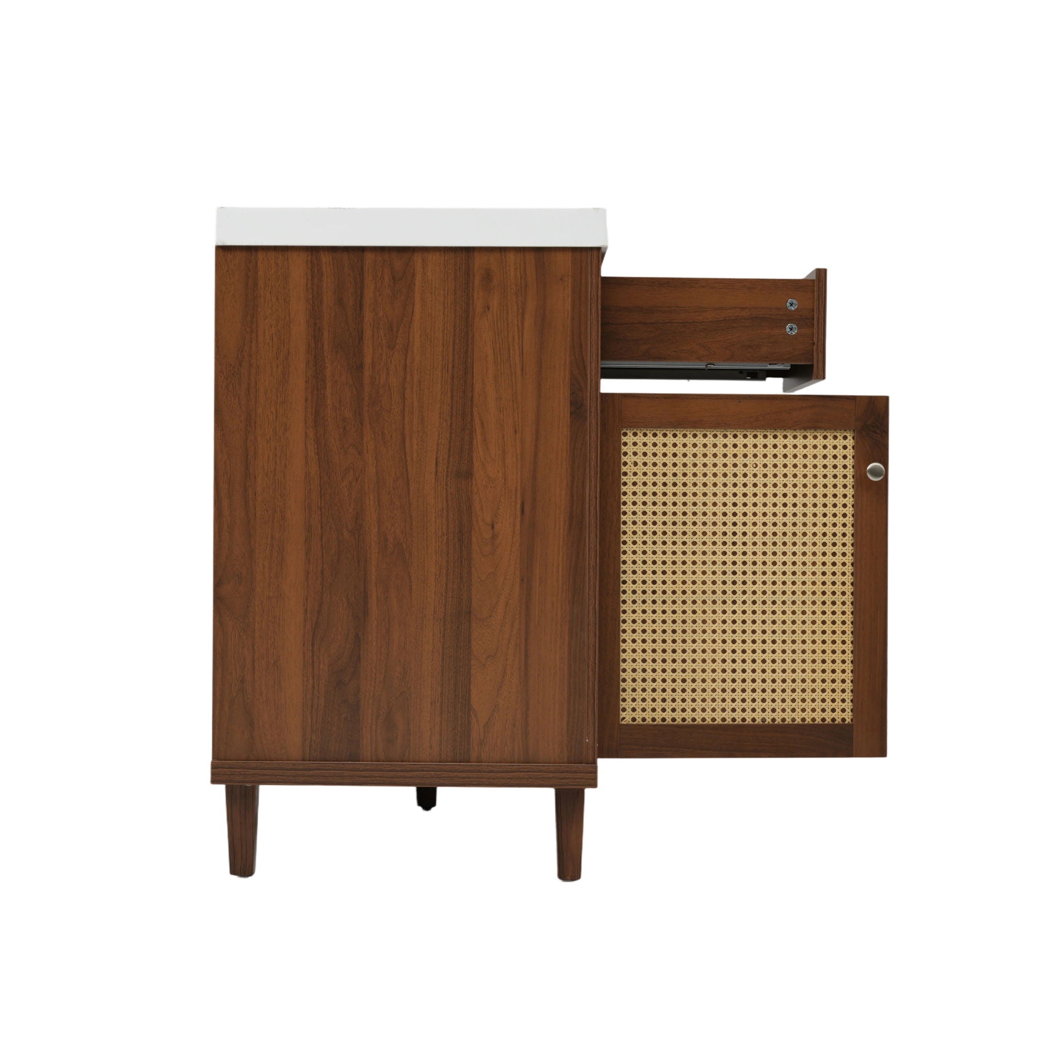 Bathroom Vanity With Sink, 5 Legs, Soft Close Drawers by HouseOfZazla