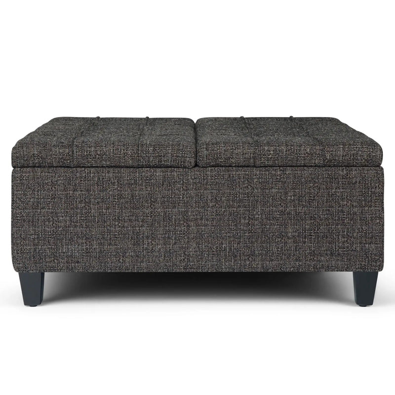 Harrison - Upholstered Coffee Table Storage Ottoman by Unique Piece Furniture