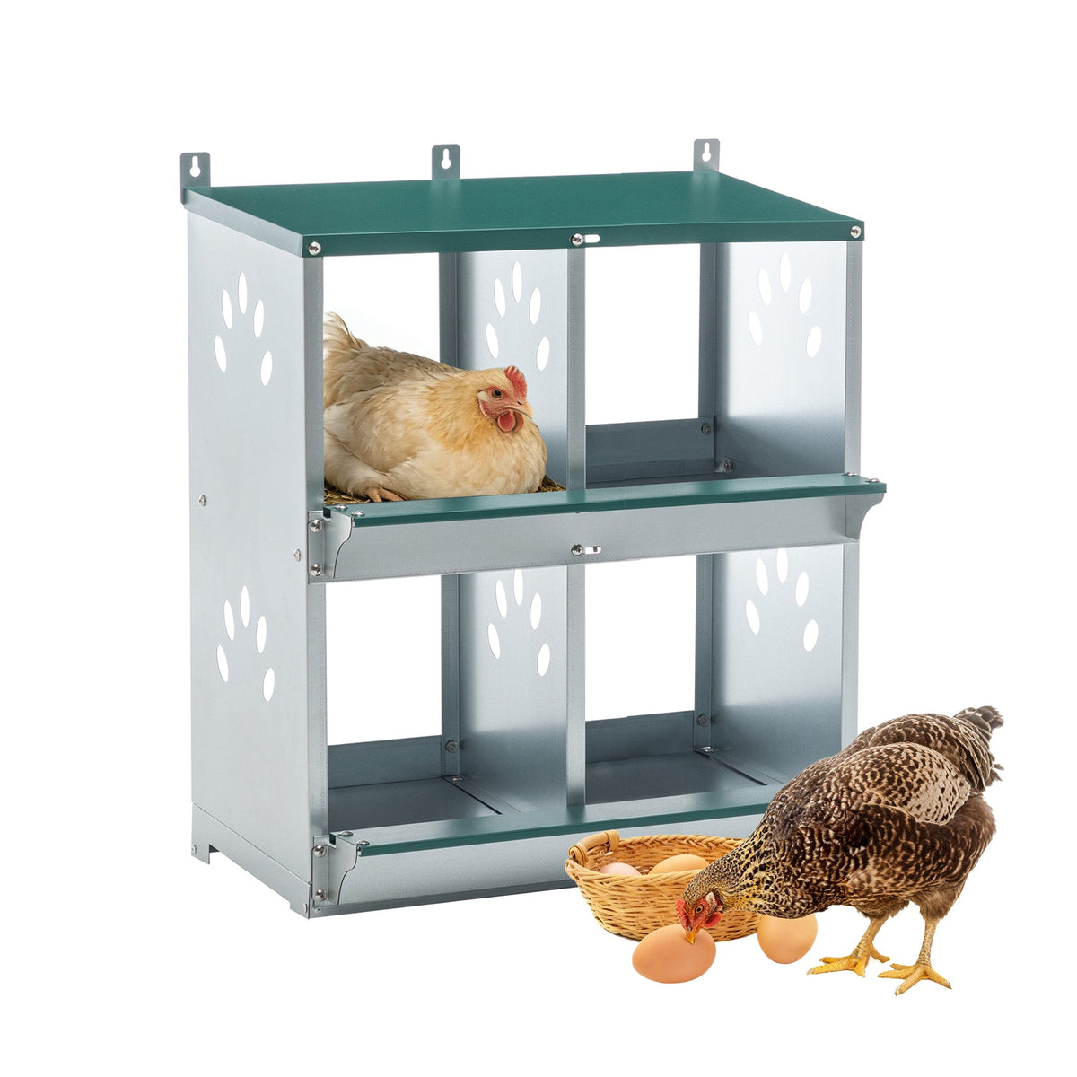 4 Compartment Chicken Nesting Boxes