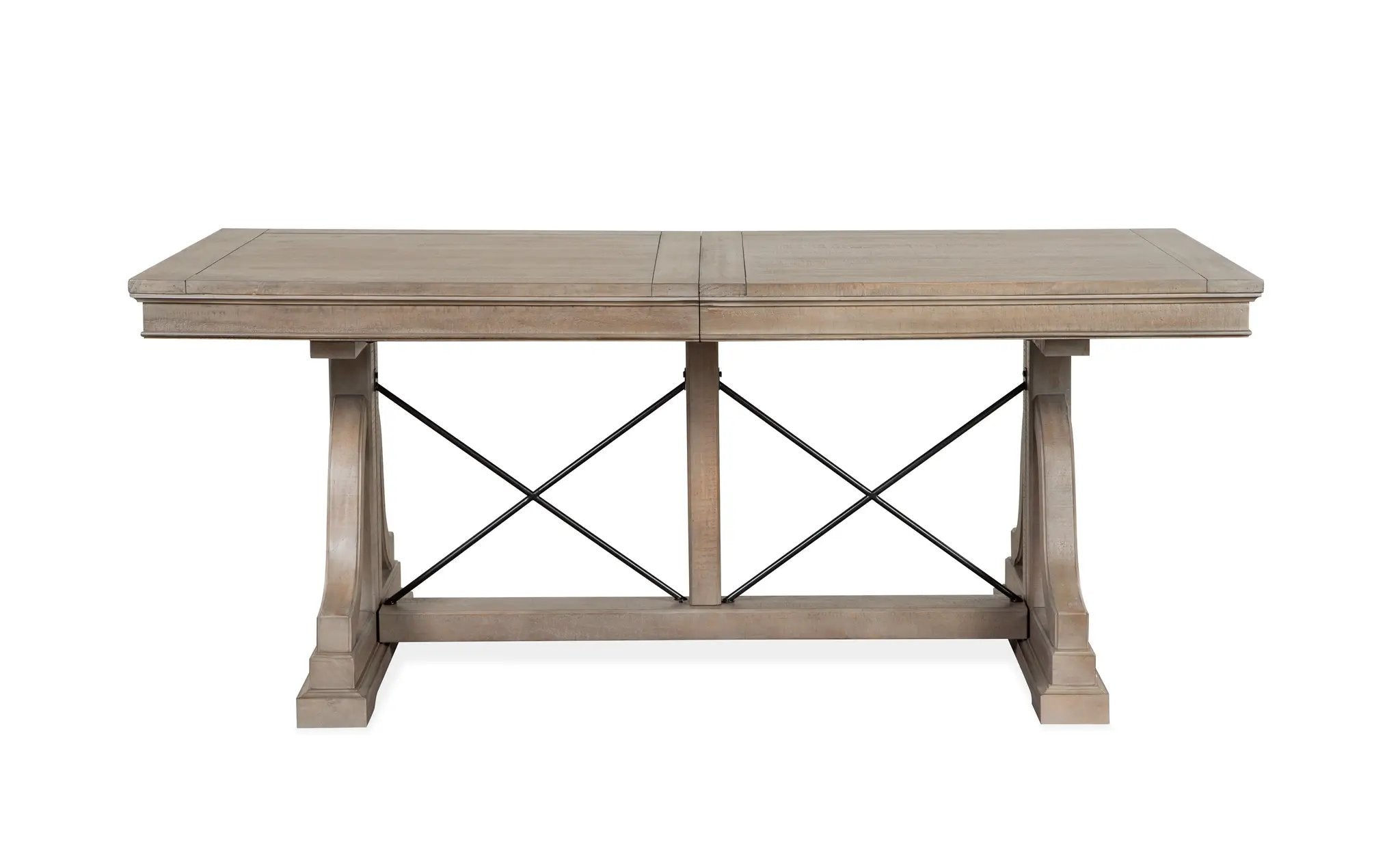 Paxton Place - Trestle Dining Table - Dovetail Gray by Unique Piece Furniture