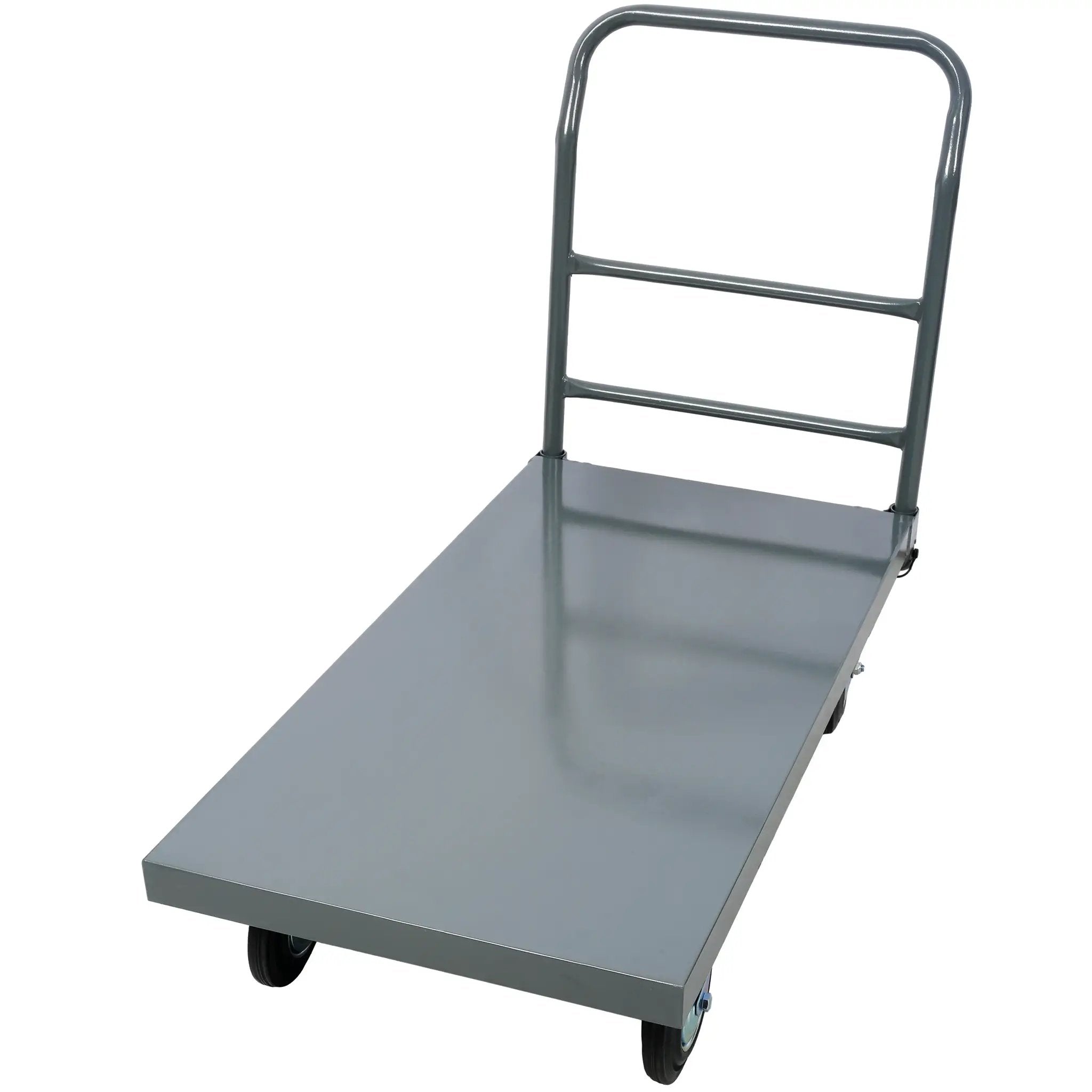 Heavy Duty Platform Truck Industrial Flat Dolly Cart with Wheels by HouseOfZazla