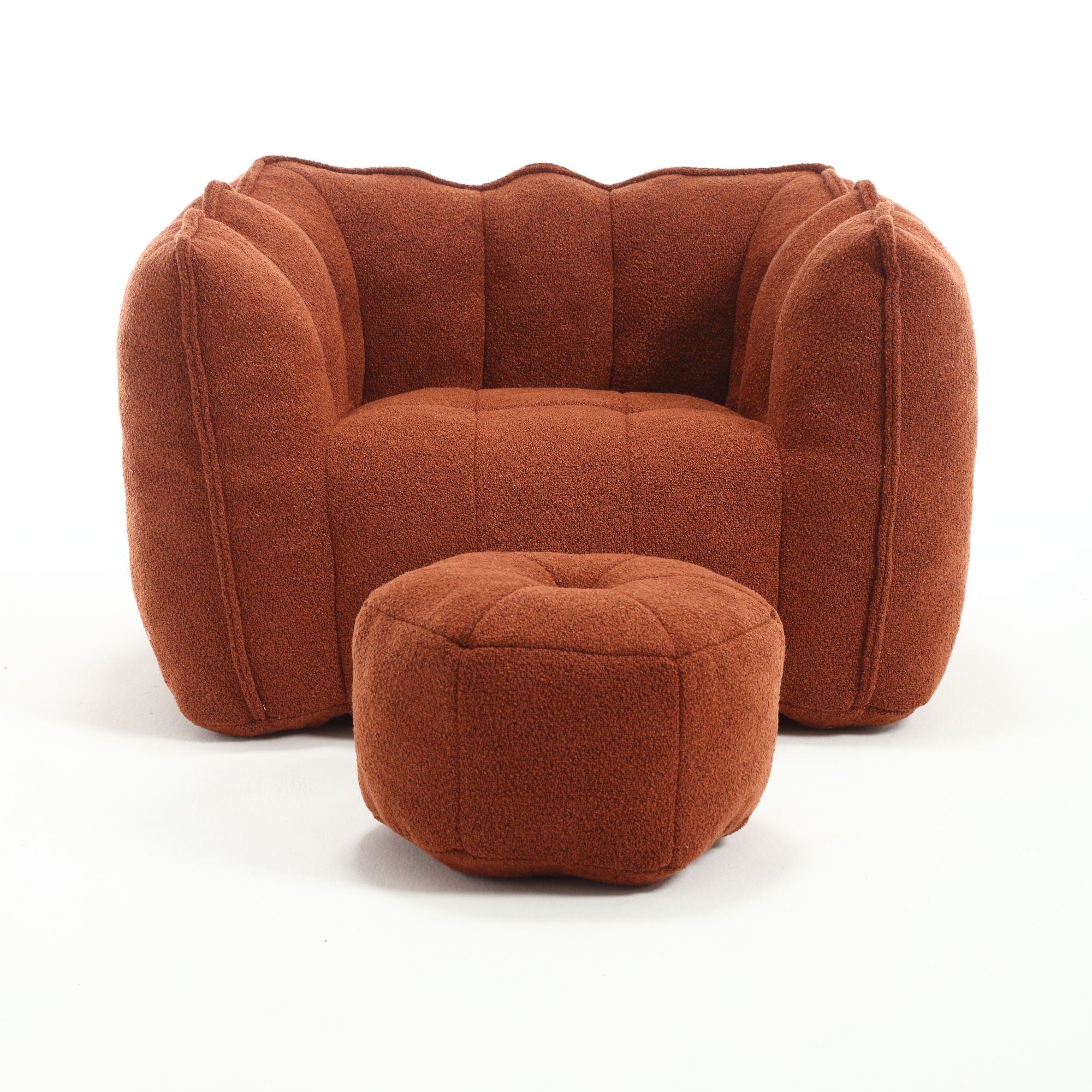 Soft Bean Bag Chair With High Resilient Foam by HouseOfZazla