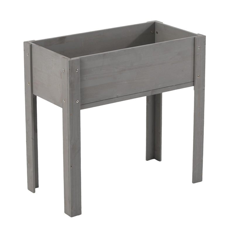 Raised Garden Bed With Legs, Elevated Planter Box For Outdoor Plants by HouseOfZazla