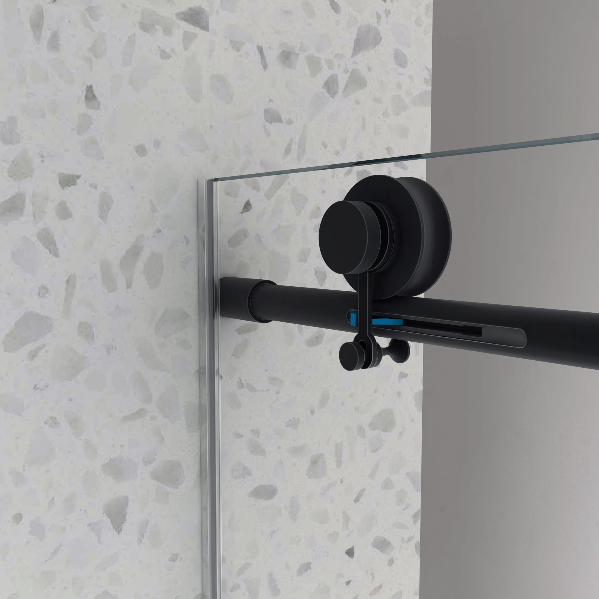 6063 Matte Tempered Glass Shower Door by HouseOfZazla