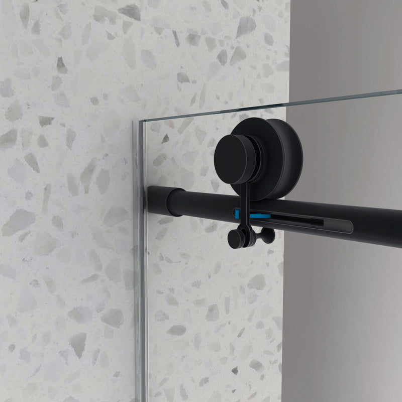 6063 Matte Tempered Glass Shower Door by HouseOfZazla