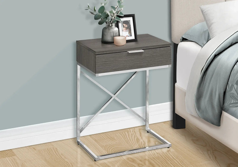 Accent Side Table, Storage Drawer, Spacious Tabletop, Contemporary & Modern by Unique Piece Furniture