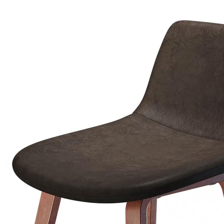 Addy - Counter Stool (Set of 2) - Distressed Brown by HouseOfZazla