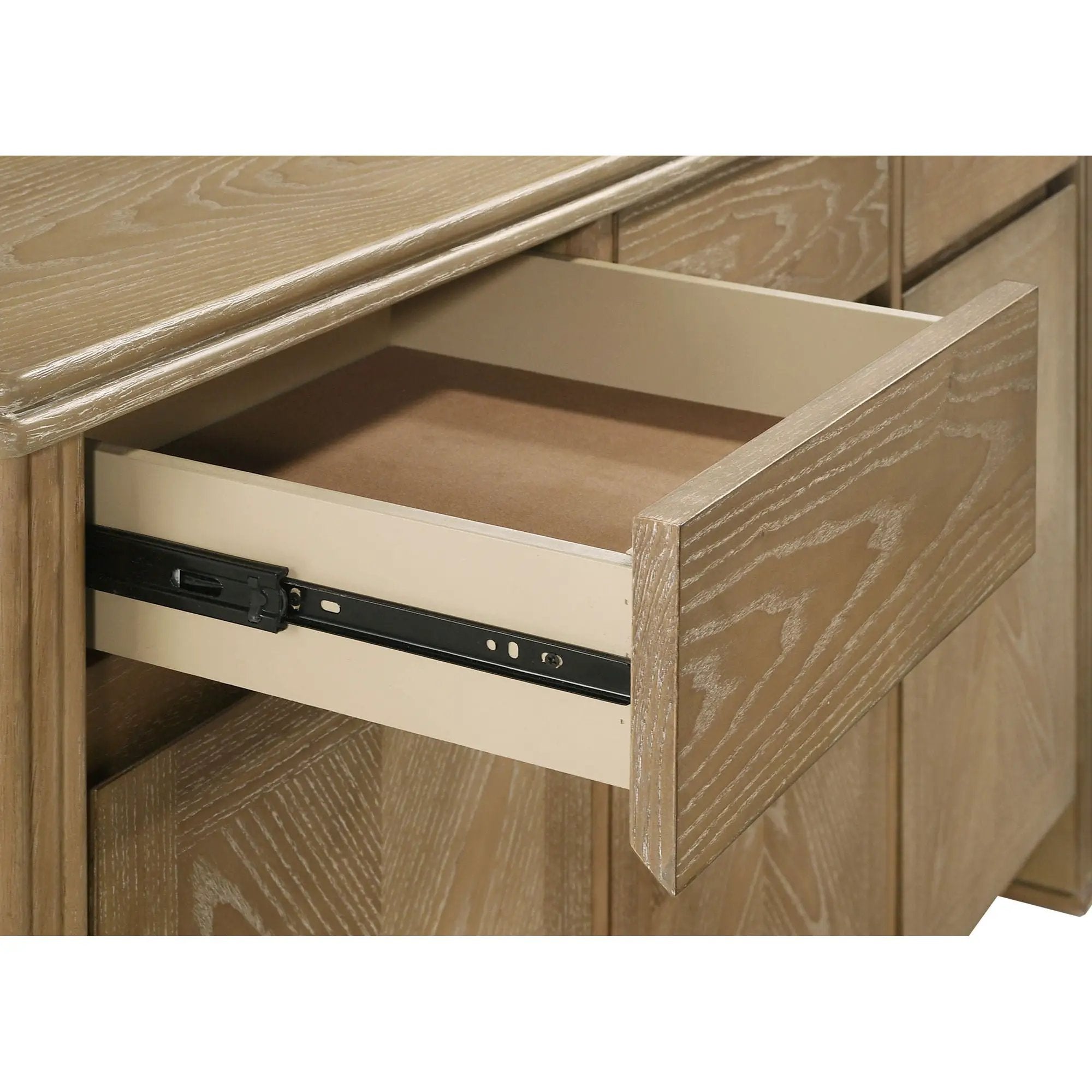 Dreydon - 3 Door Sideboard Server - Light Brown by HouseOfZazla
