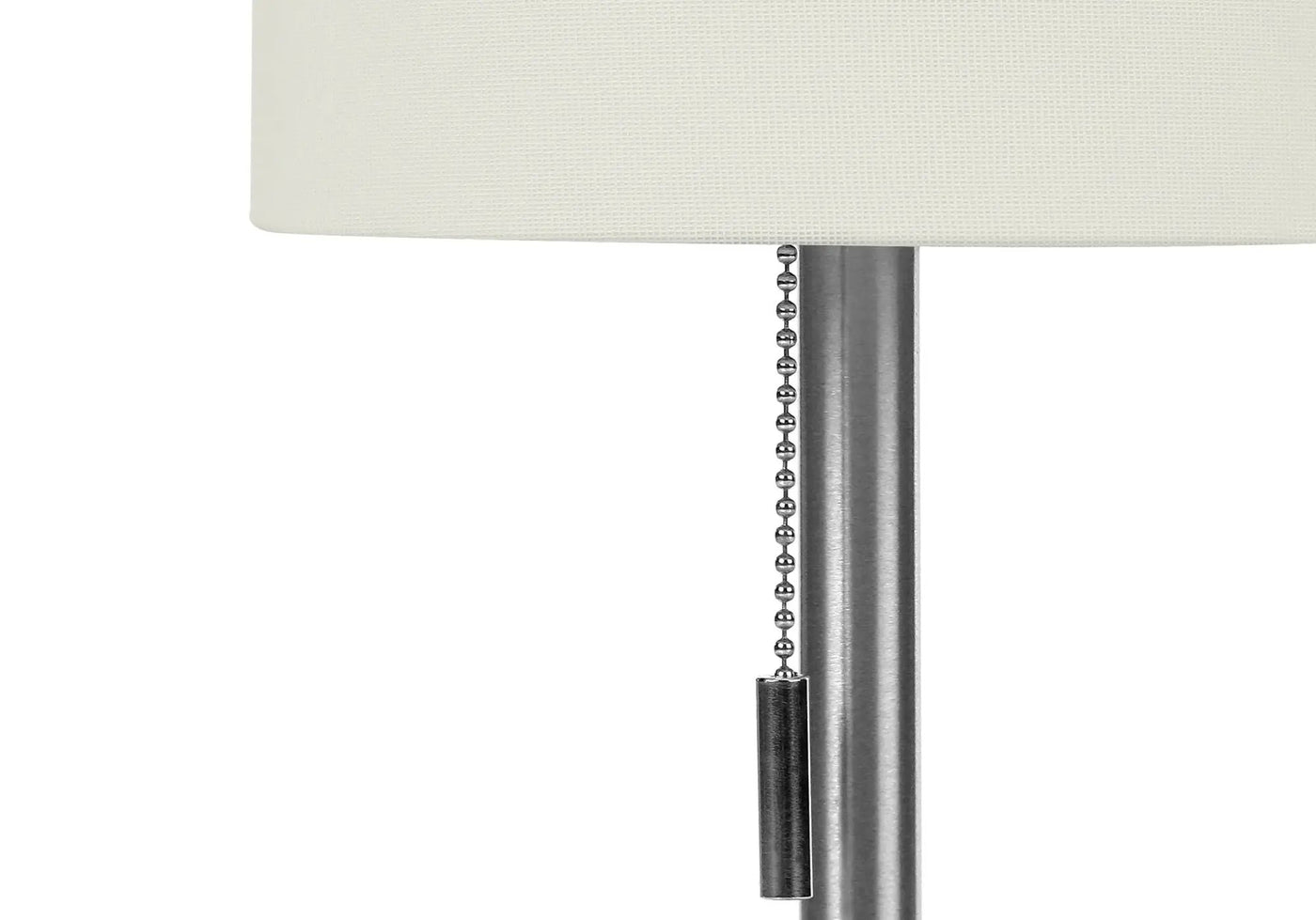 Lighting, Table Lamp, USB Port Included, Nickel, Contemporary (Set of 2) by HouseOfZazla