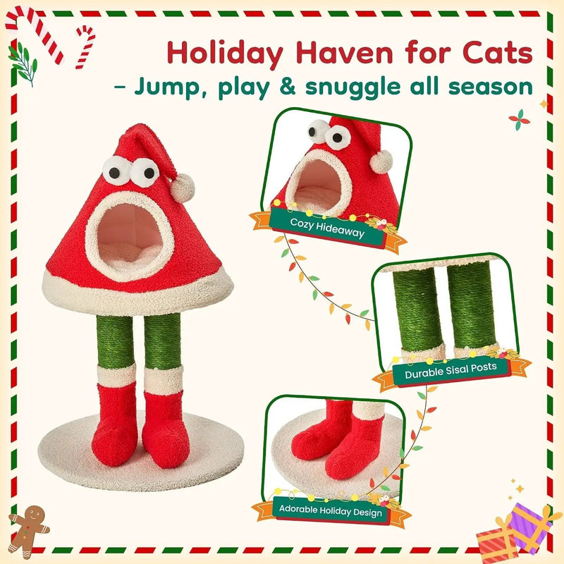 Cat Tree Tower for Indoor Cats by HouseOfZazla