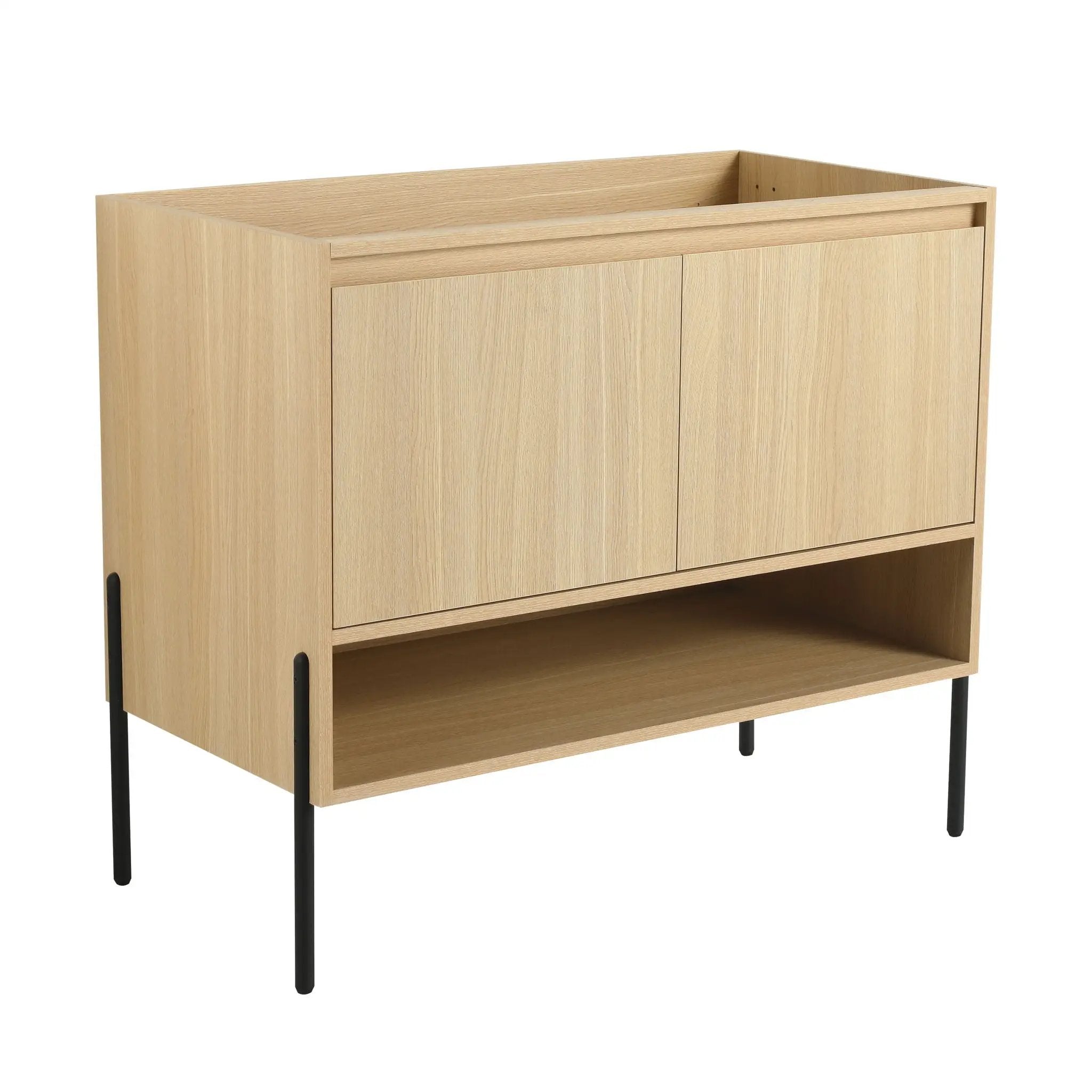 Freestanding Bathroom Vanity & Soft Close Cabinet Doors by Unique Piece Furniture