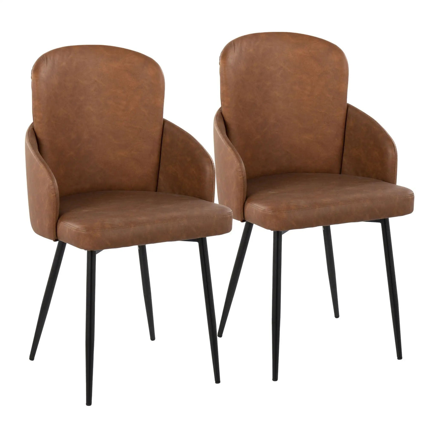 Dahlia - Contemporary Elegant Design Dining Chair (Set of 2) by HouseOfZazla