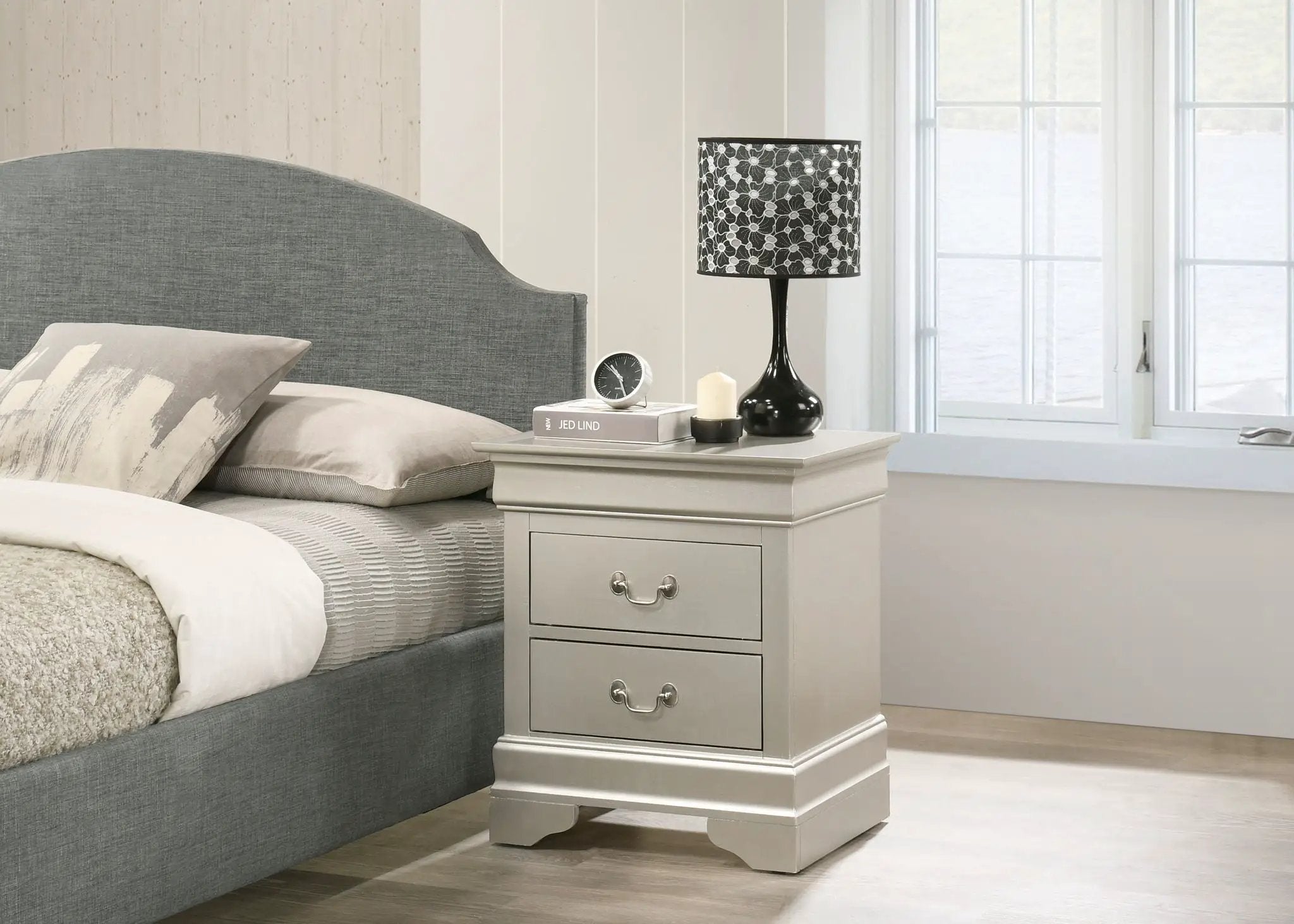 Traditional Style Design Nightstand by Unique Piece Furniture
