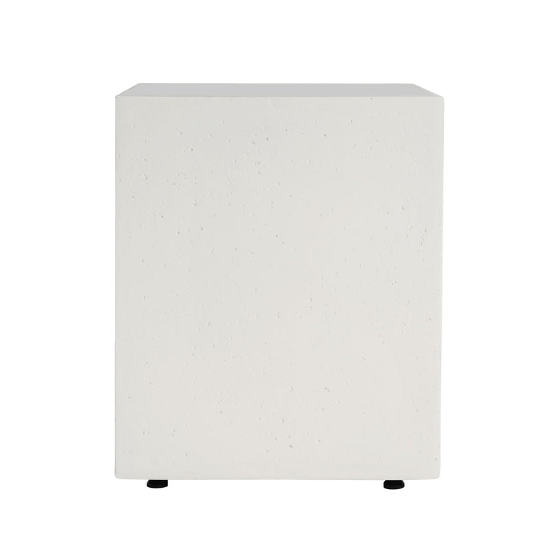 Modern Tank Holder Side Table With Smooth Concrete Surface by HouseOfZazla