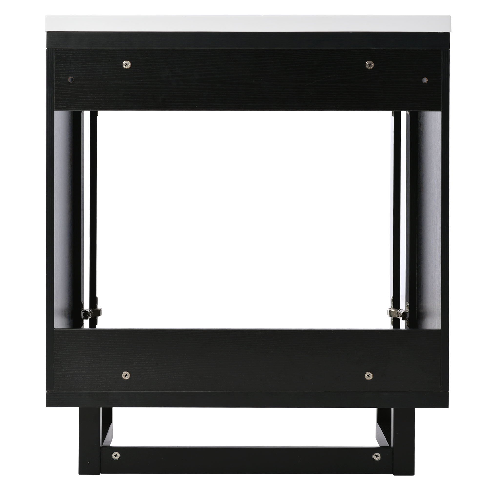 Bathroom Vanity Set With Sink, Combo Cabinet, Bathroom Storage Cabinet, Solid Wood Frame by HouseOfZazla