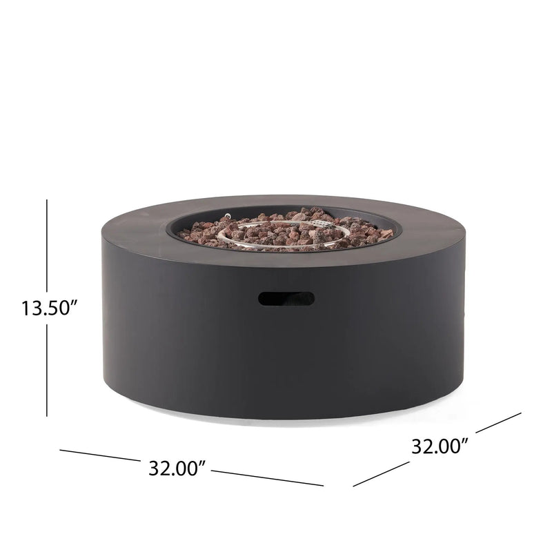 Round Iron Fire Pit by BLAKHOM