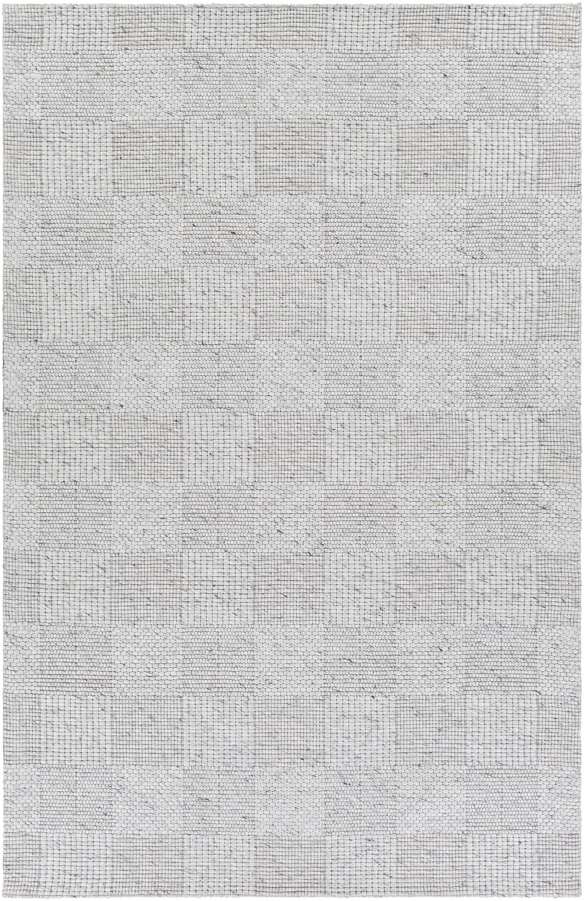 Eckman Wool Checkered Rug - Clearance by Boutique Rugs