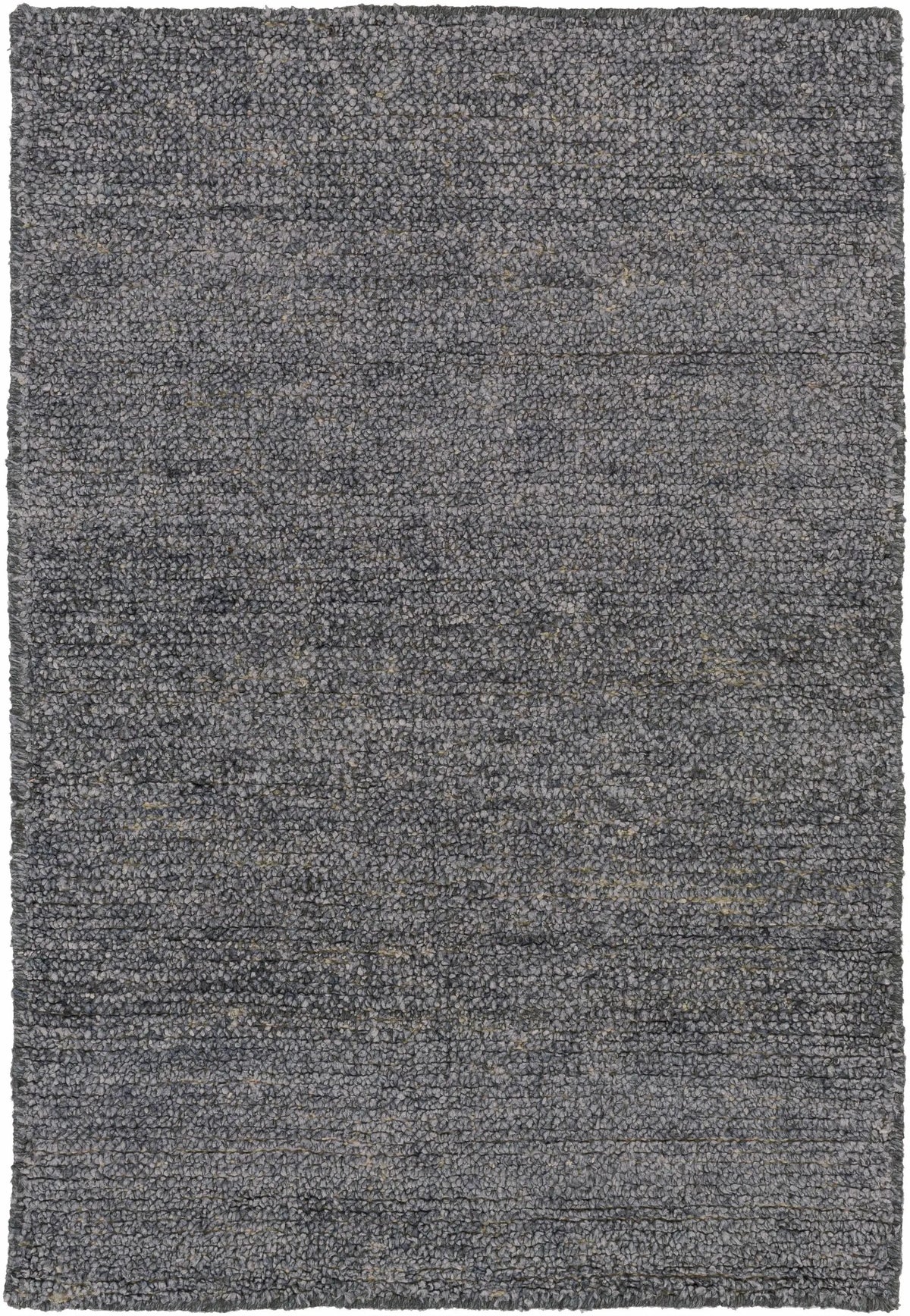Lecompton Solid Charcoal Viscose Rug - Clearance, photo 10 of 11