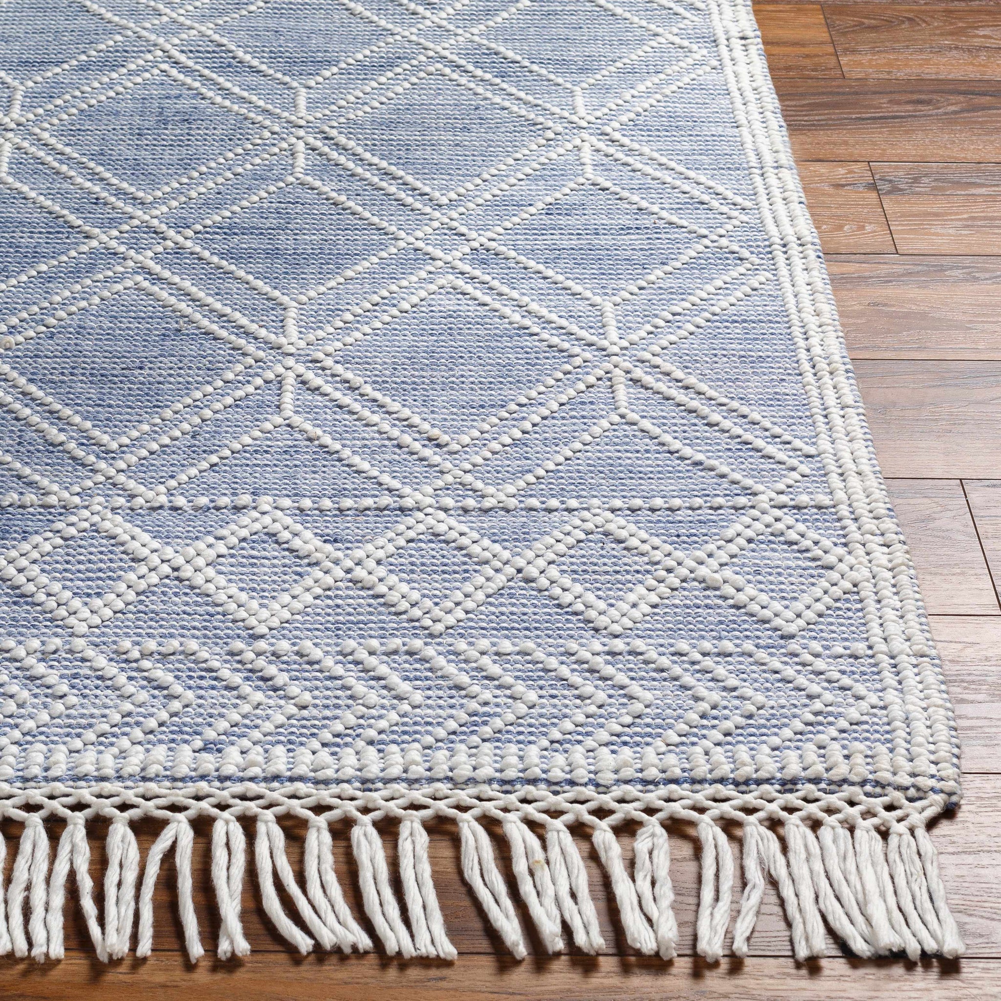 Kipp Blue Area Rug - Clearance by Boutique Rugs