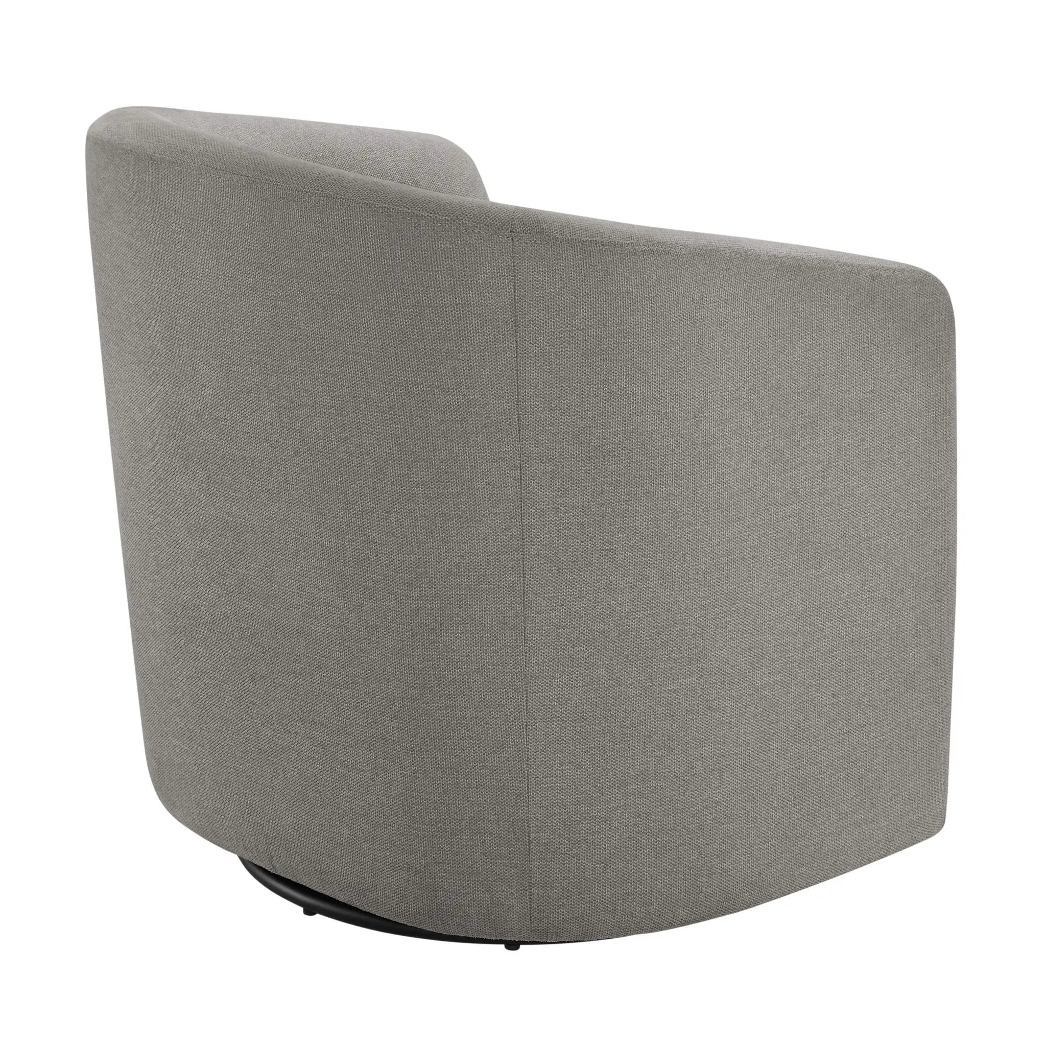 Ardena - Modern Swivel Barrel Chair by HouseOfZazla