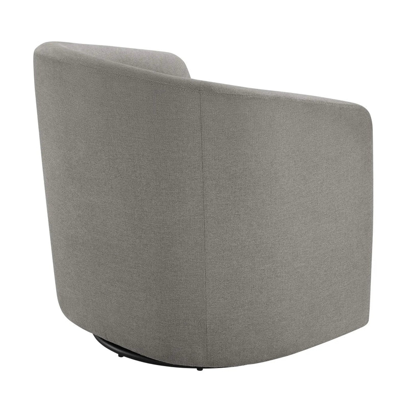 Ardena - Modern Swivel Barrel Chair by HouseOfZazla