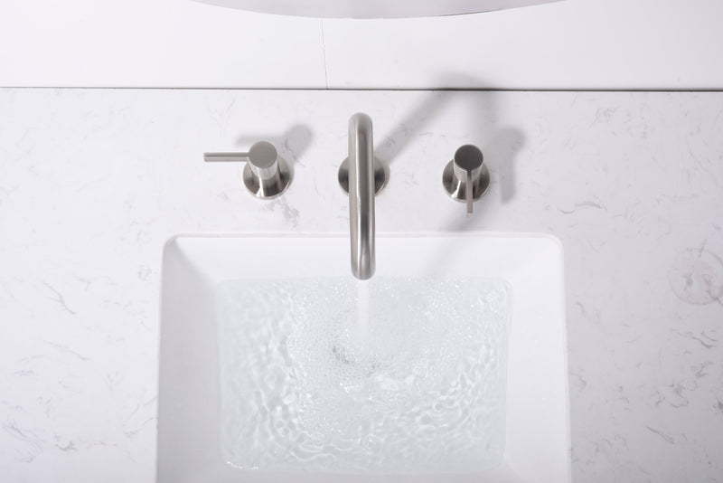 Bathroom Faucet For Bathroom Sink With Two Handles, Pop Up Drain And Supply Lines by HouseOfZazla