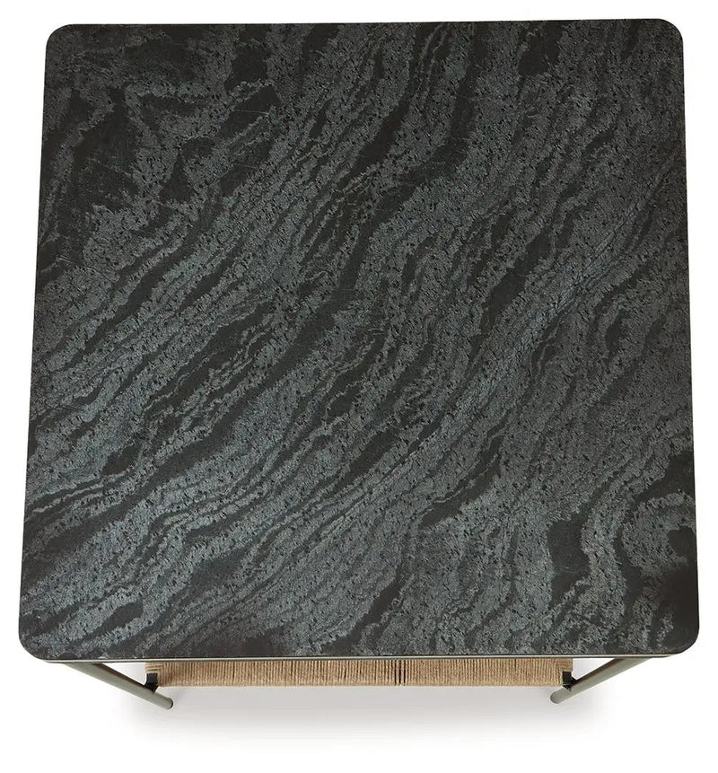 Minrich - Accent Table - Black / Natural by Unique Piece Furniture
