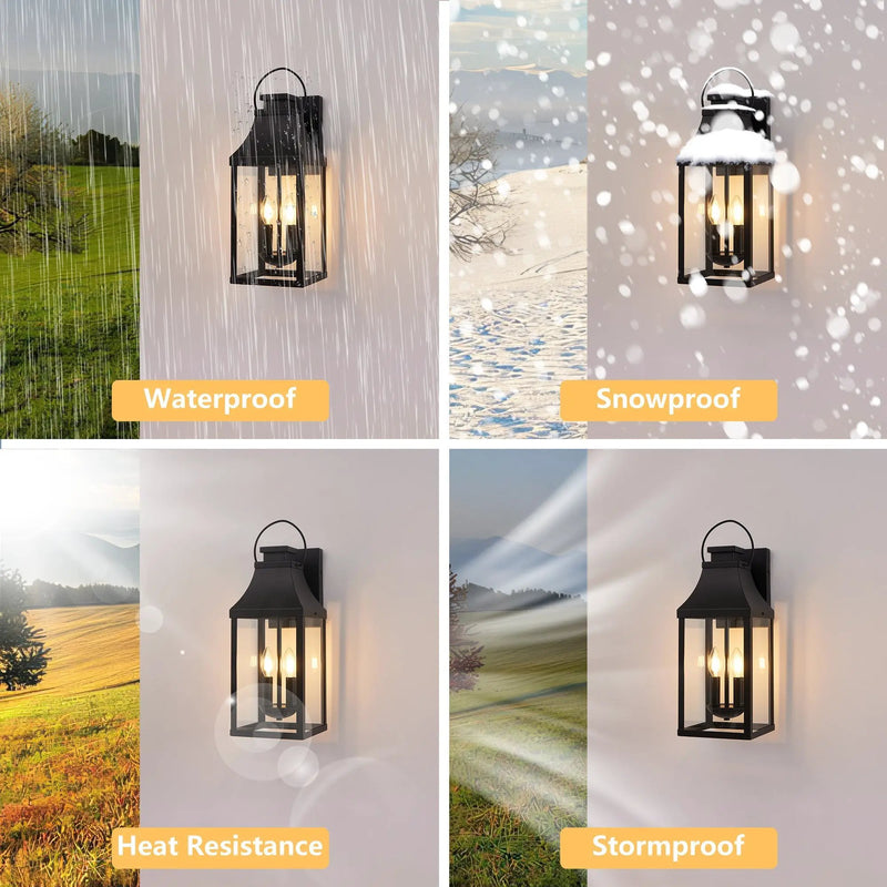 20" Outdoor Wall Light 2-Pack by HouseOfZazla