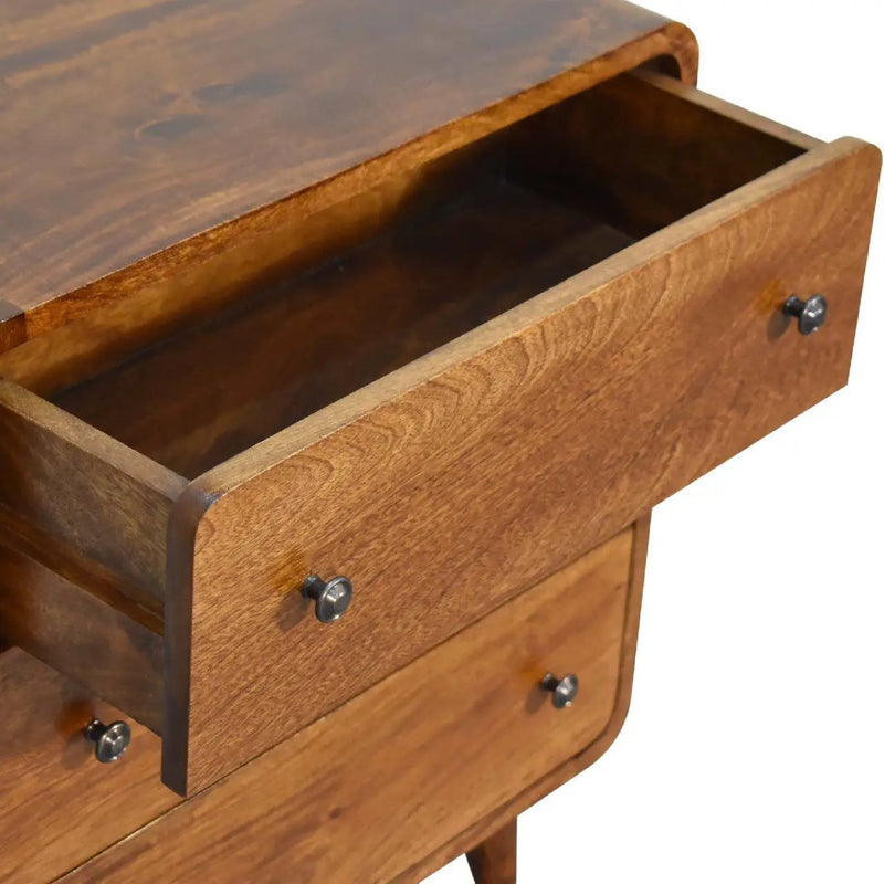 3 Drawer Mini Curved Chest by HouseOfZazla