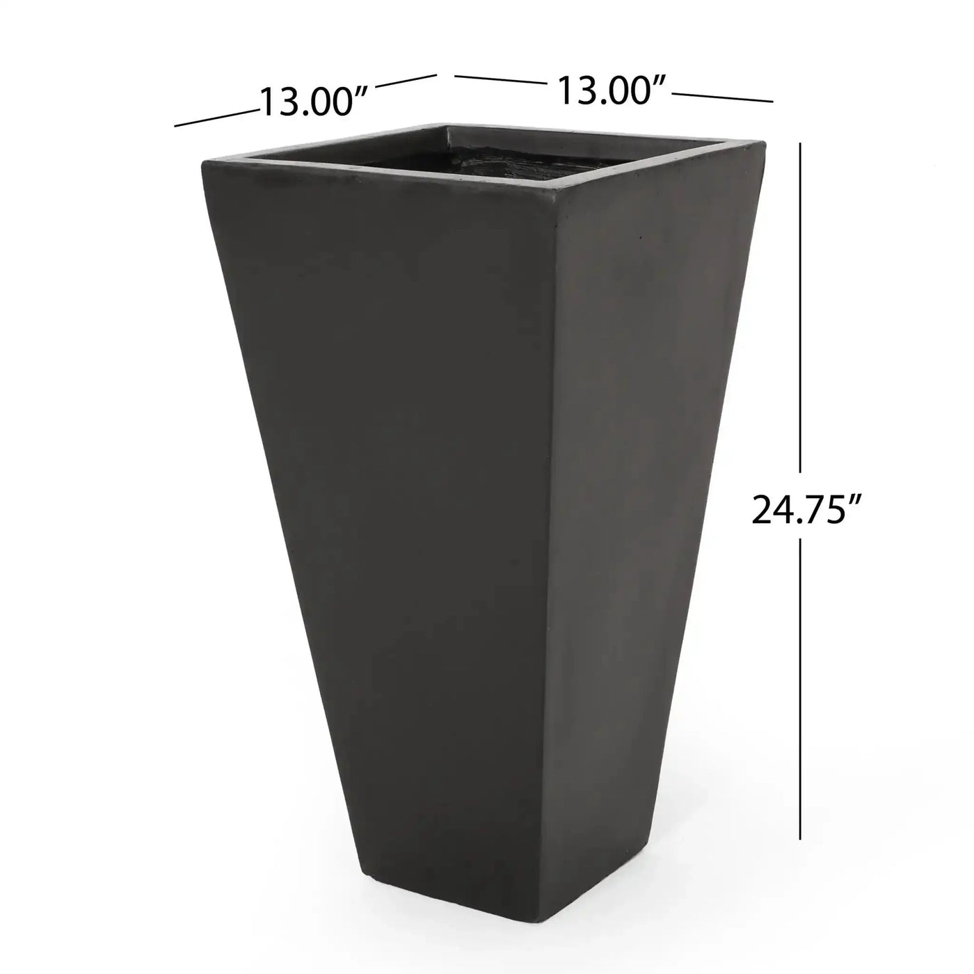 Outdoor Modern Cast Stone Planter by HouseOfZazla