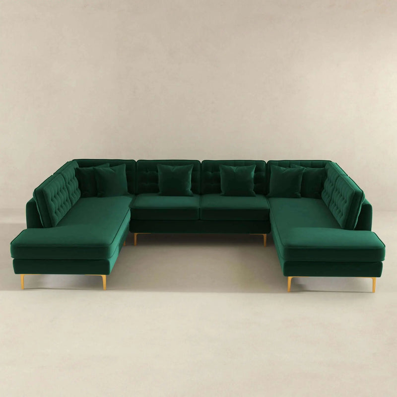 Brooke - Sectional Sofa by HouseOfZazla