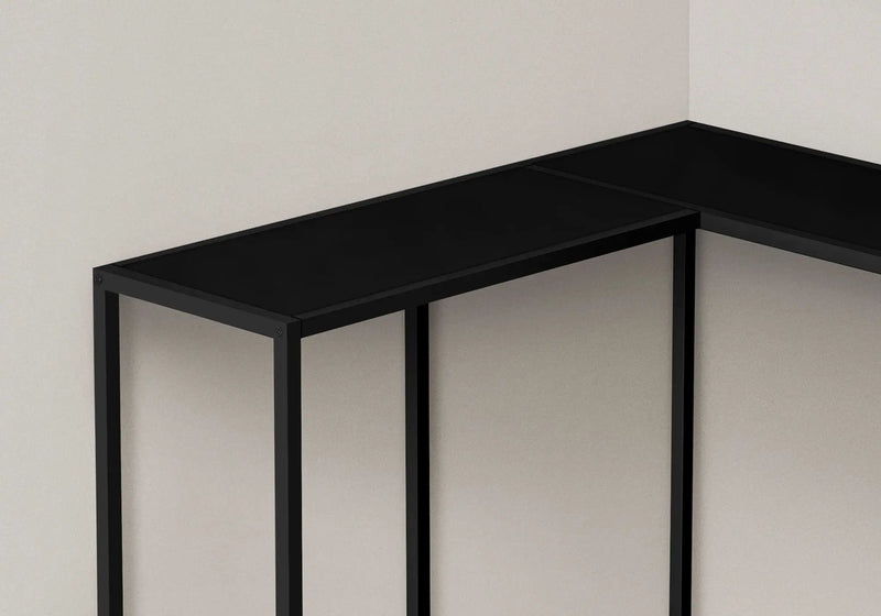 Corner Accent Console Table For Entryway, Contemporary & Modern - Black by Unique Piece Furniture
