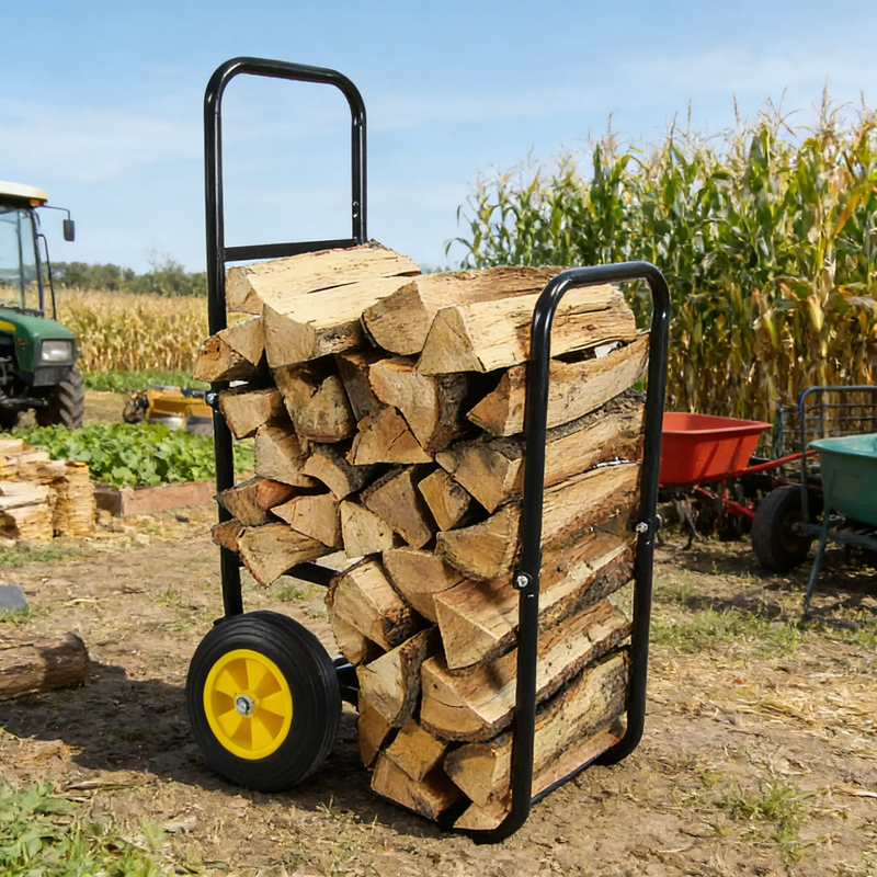 Firewood Log Cart Carrier by HouseOfZazla