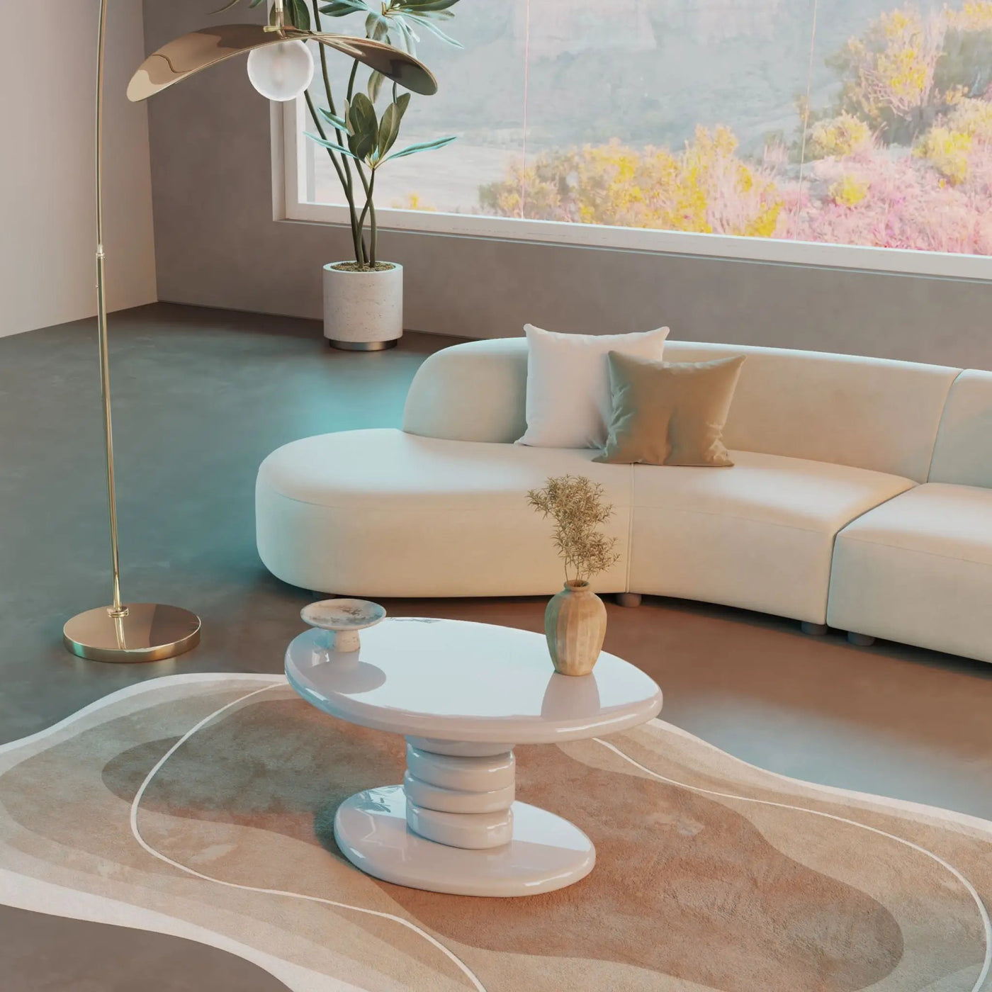 Cobblestone End Table by HouseOfZazla