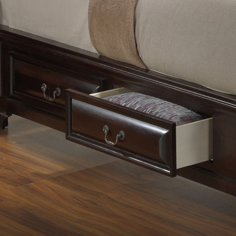 LaVita - Storage Bed Elegant Transitional by HouseOfZazla