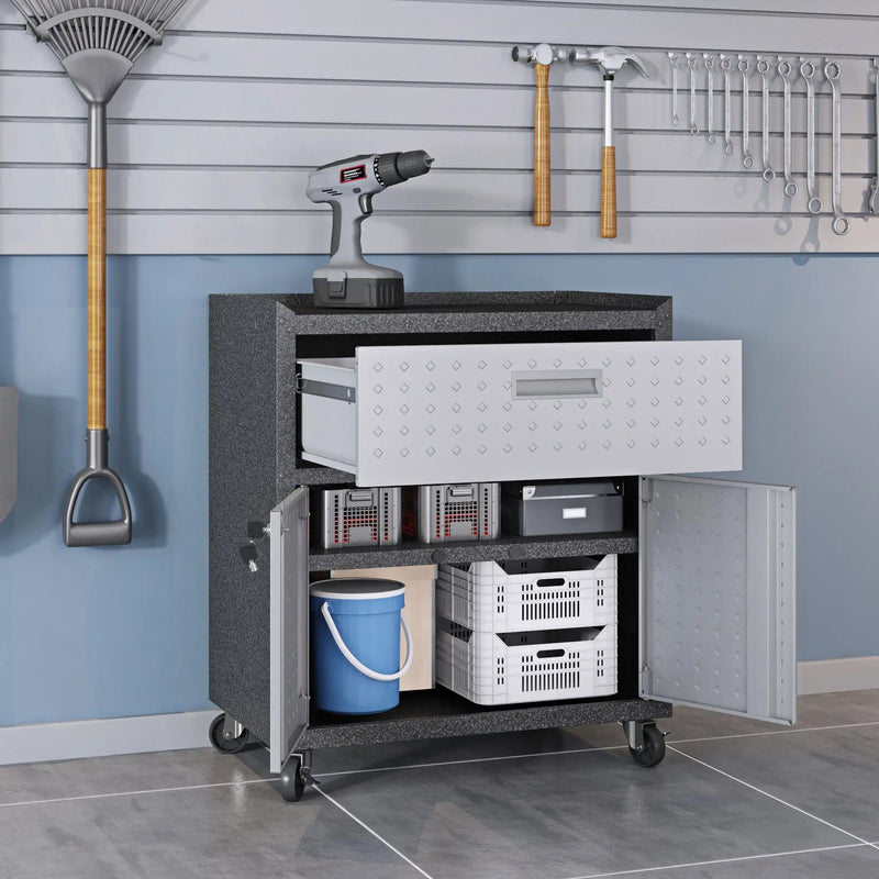 Fortress - Mobile Design Garage Cabinet by HouseOfZazla