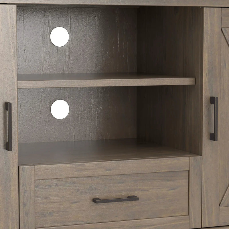 Ela - Medium TV Stand - Smoky Brown by Unique Piece Furniture