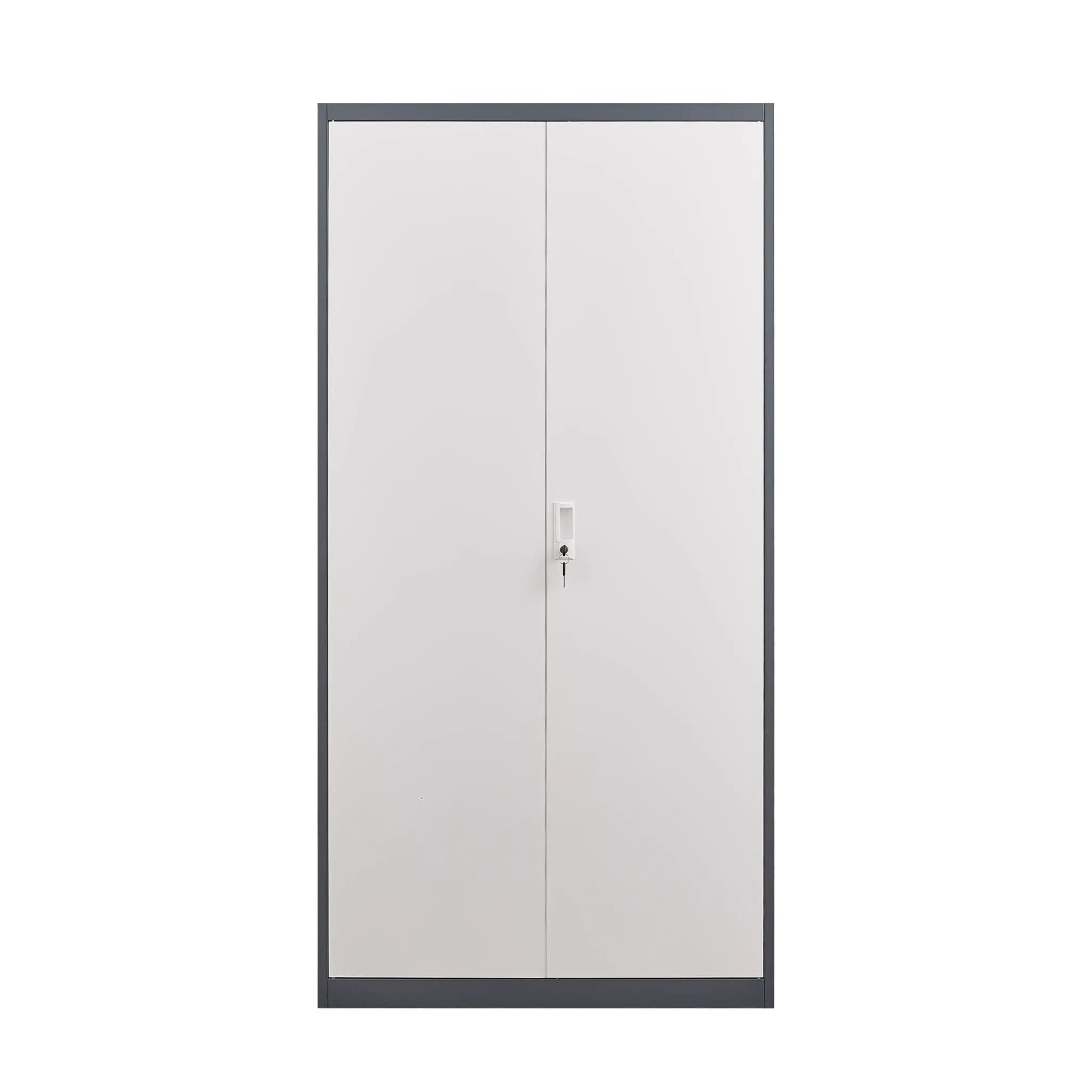 Large Capacity Wardrobe With Hanging Rod And Compartments by HouseOfZazla