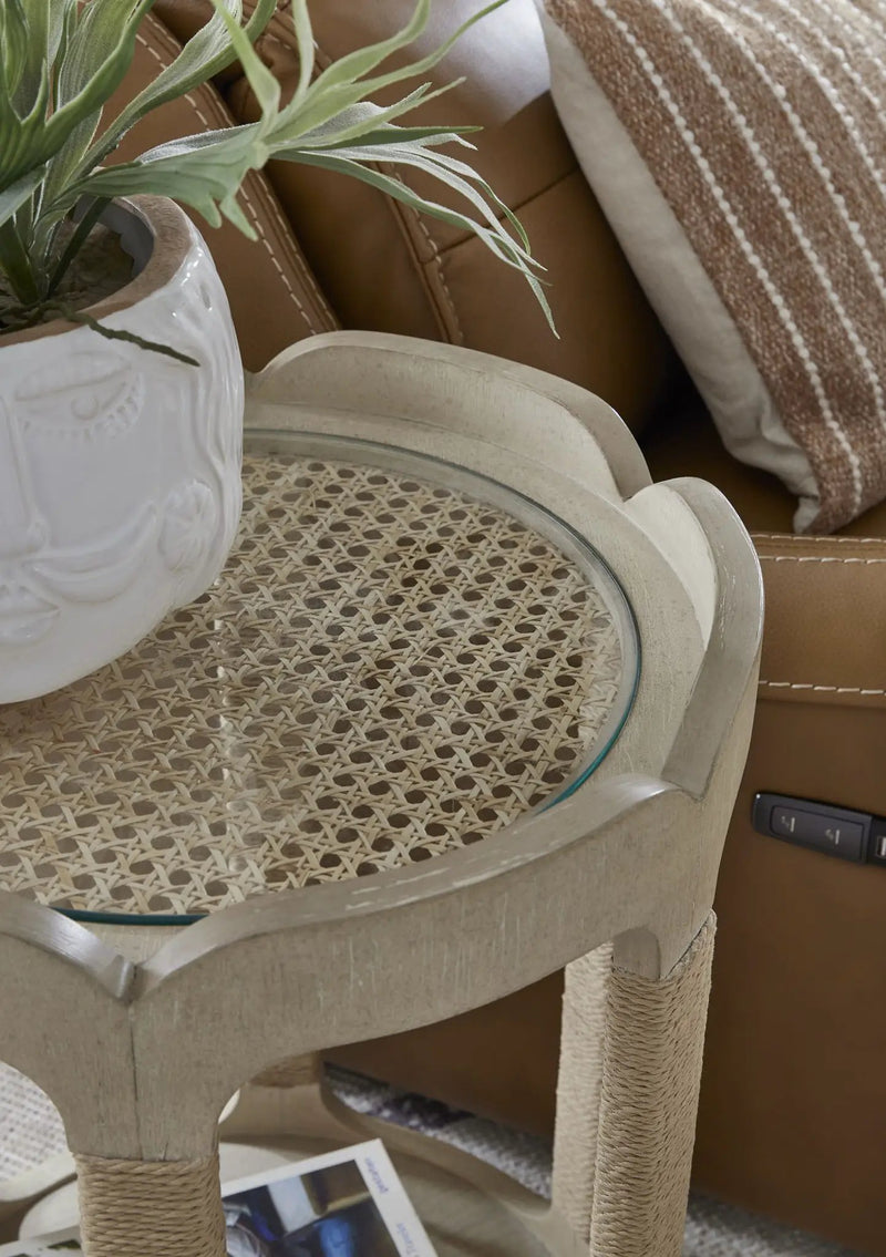 Sunset Cove - Drum Table by Unique Piece Furniture
