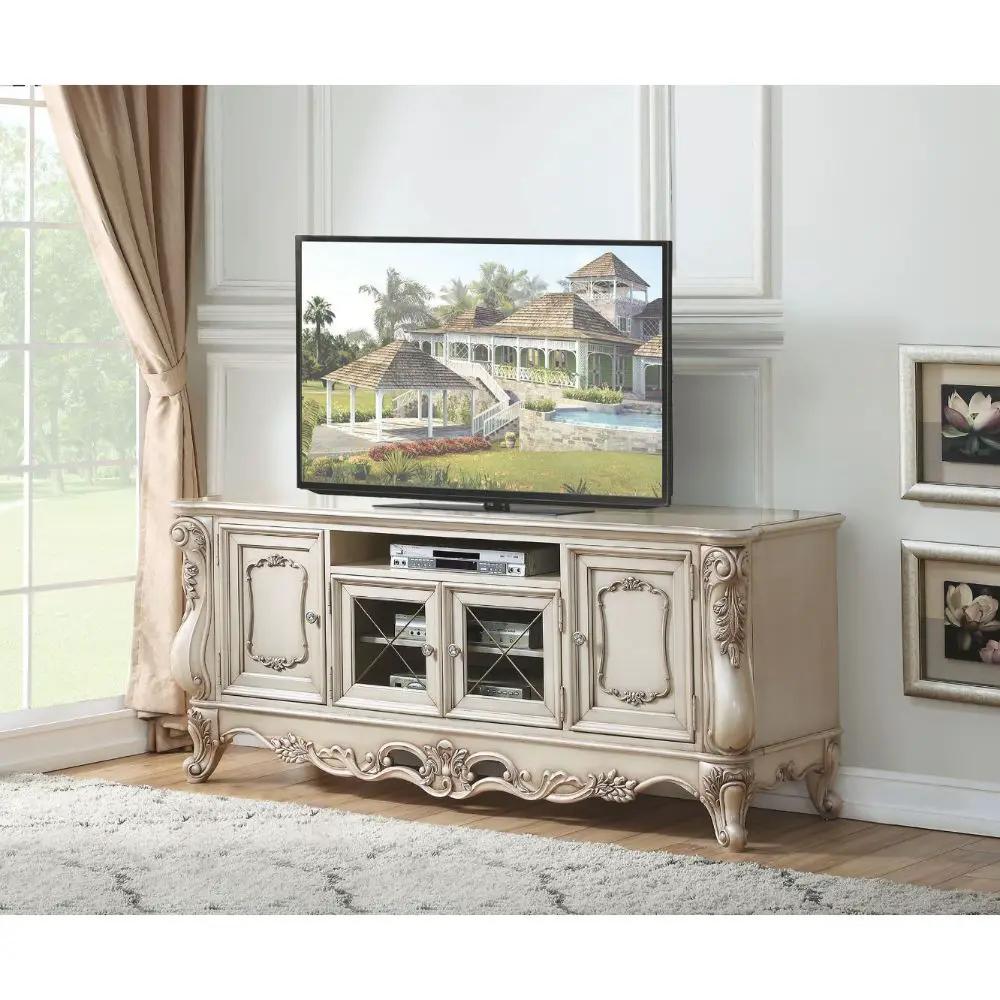 Gorsedd - TV Stand - Golden Ivory by Unique Piece Furniture
