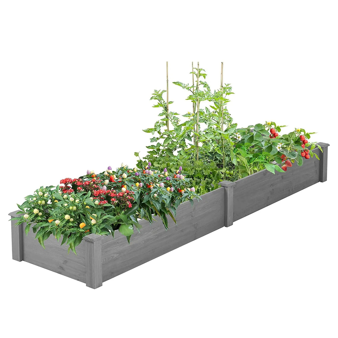 Outdoor Raised Garden Bed by HouseOfZazla