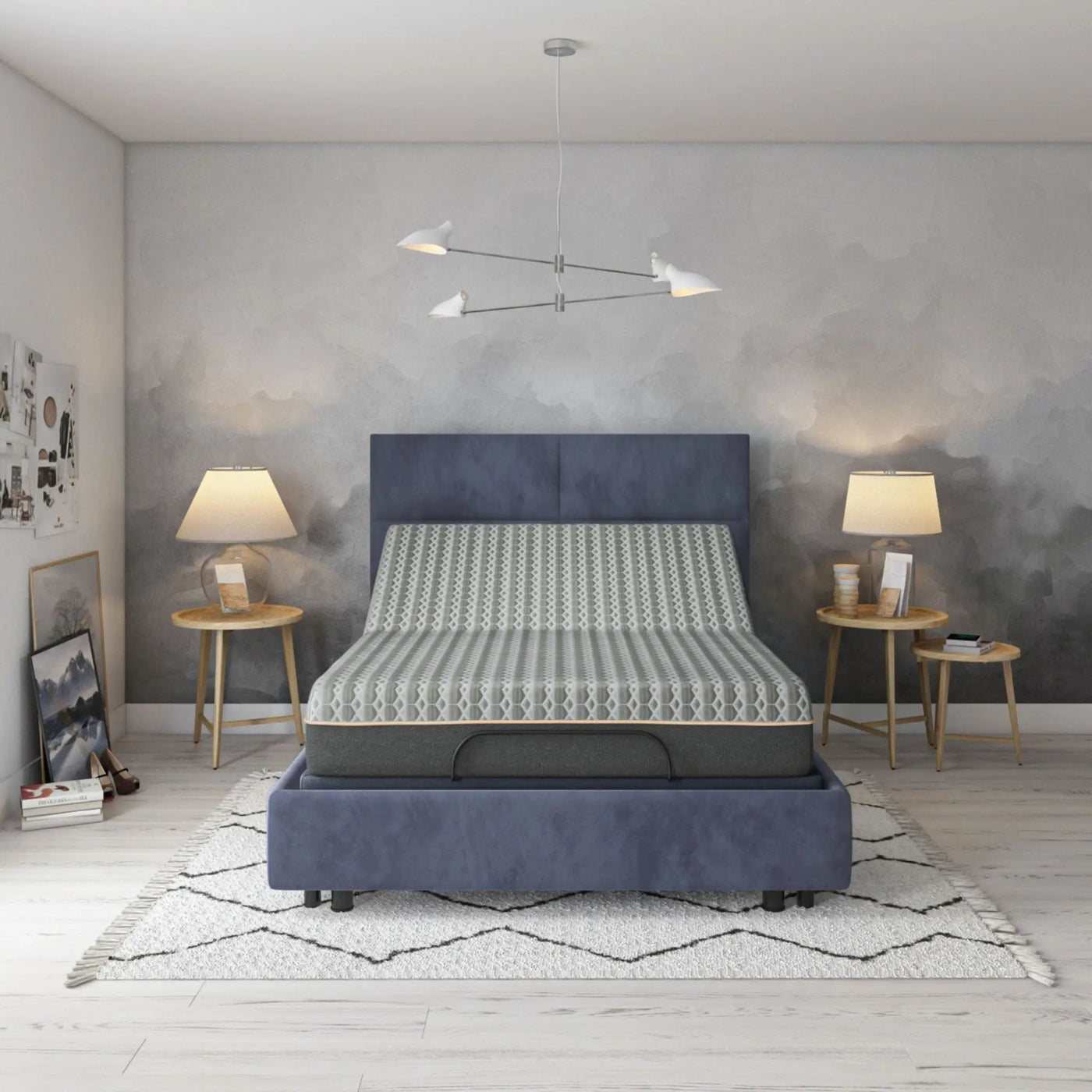 Copper Lux Hybrid - 14" Mattress With Copper Infused Contouring Memory Comfort Layer And Supportive Coil System by HouseOfZazla