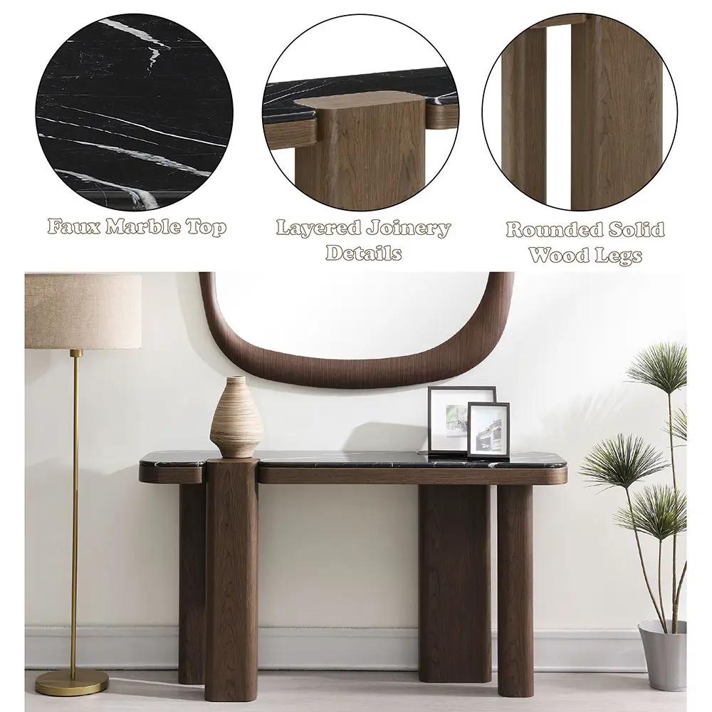 Dana - Table With Marble Top by Unique Piece Furniture