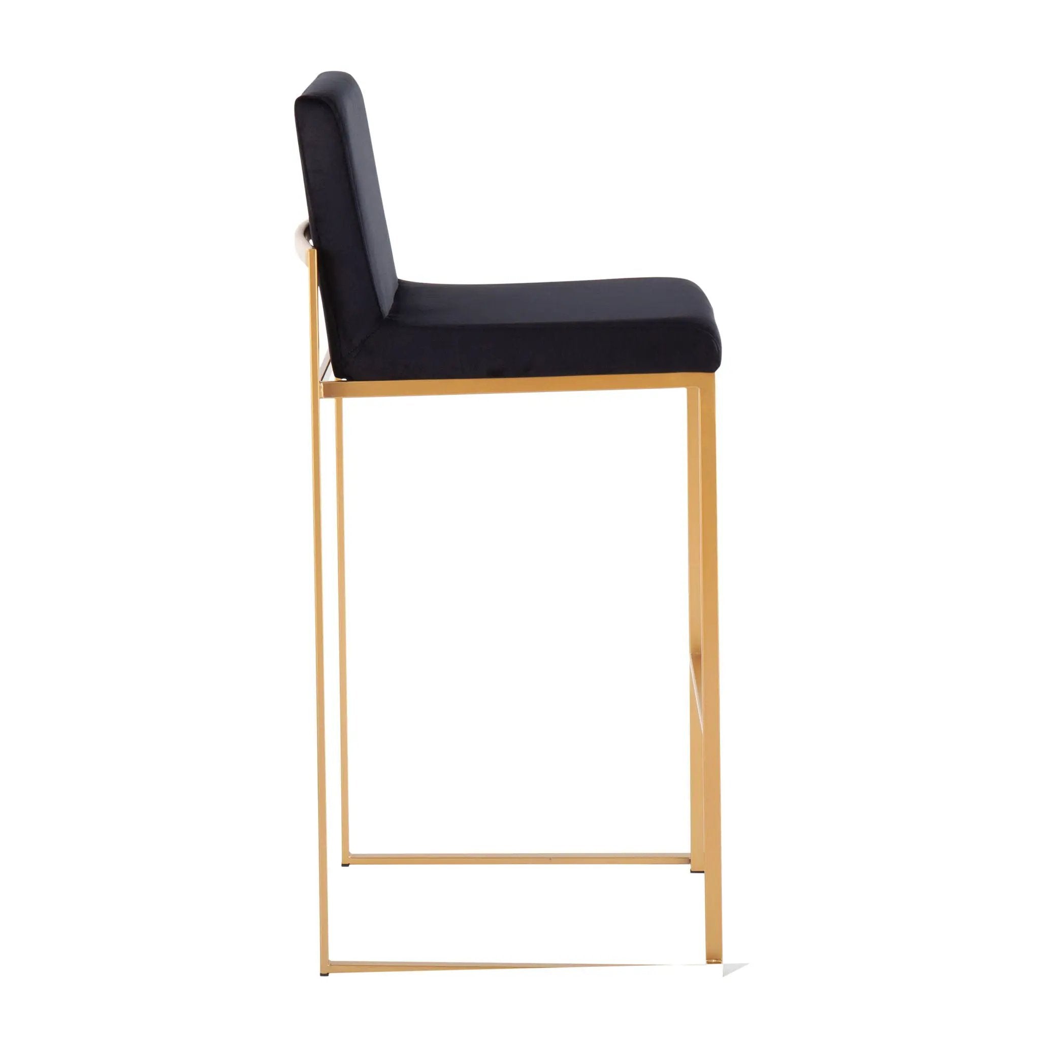 Fuji - Contemporary Design High Back Barstool by Unique Piece Furniture