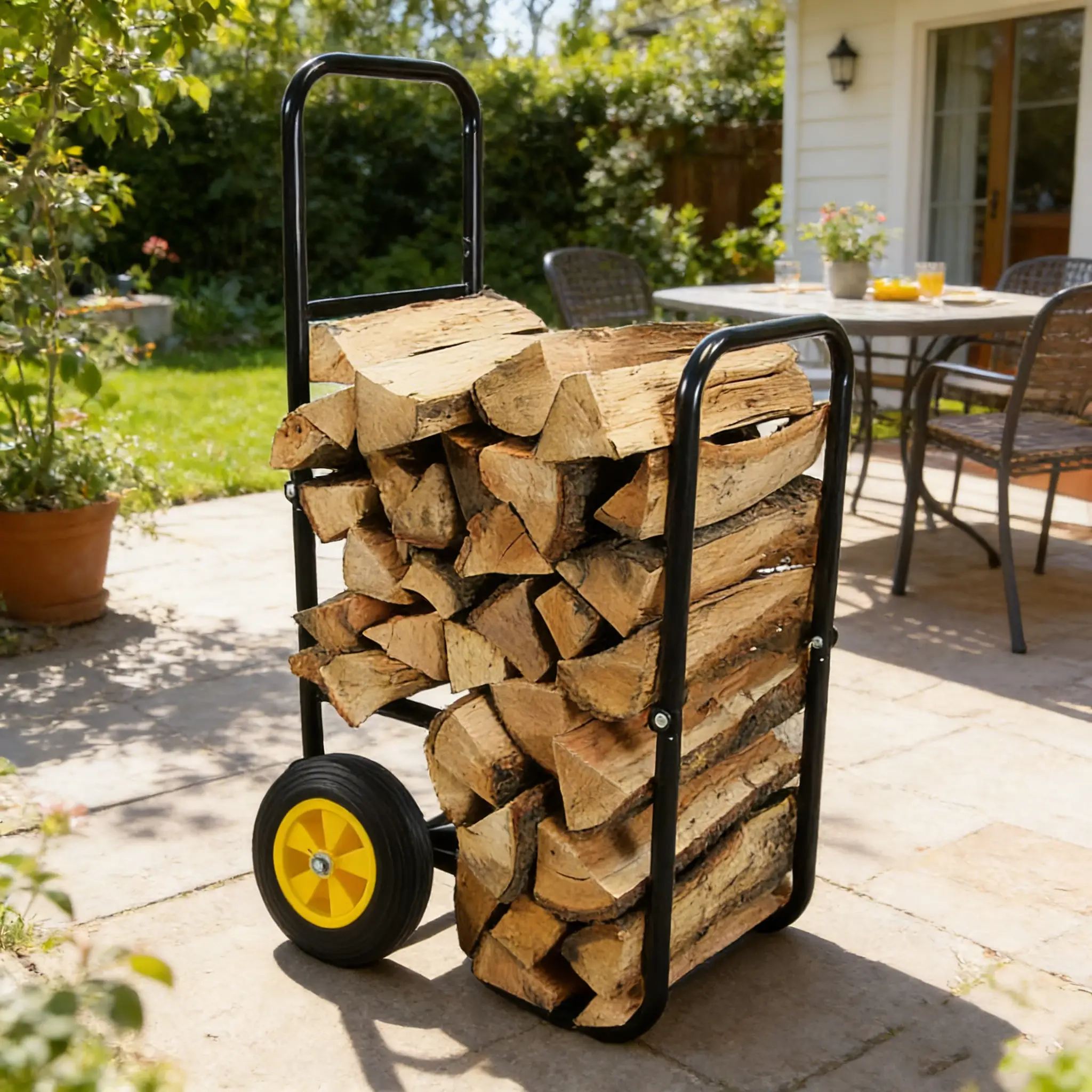 Firewood Log Cart Carrier by HouseOfZazla