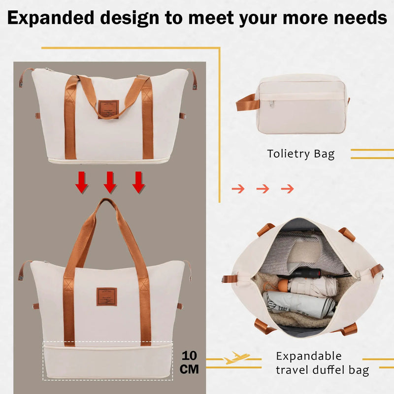 2 Piece Luggage Set With Bags Expanable Spinner Wheels ABS Lightweight Suitcase With Tsa Lock 20" / 28" by HouseOfZazla