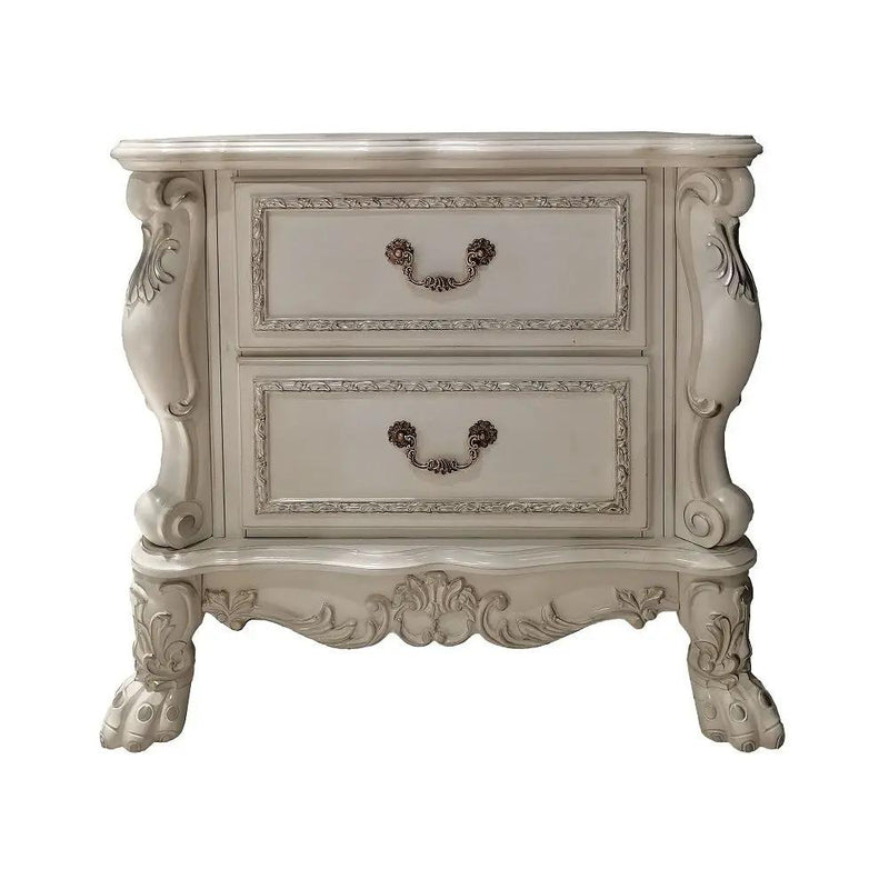 Dresden II - Nightstand - Bone White by Unique Piece Furniture