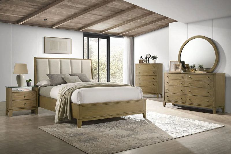 Granada 5-piece California King Bedroom Set Natural Pine by Unique Piece Furniture