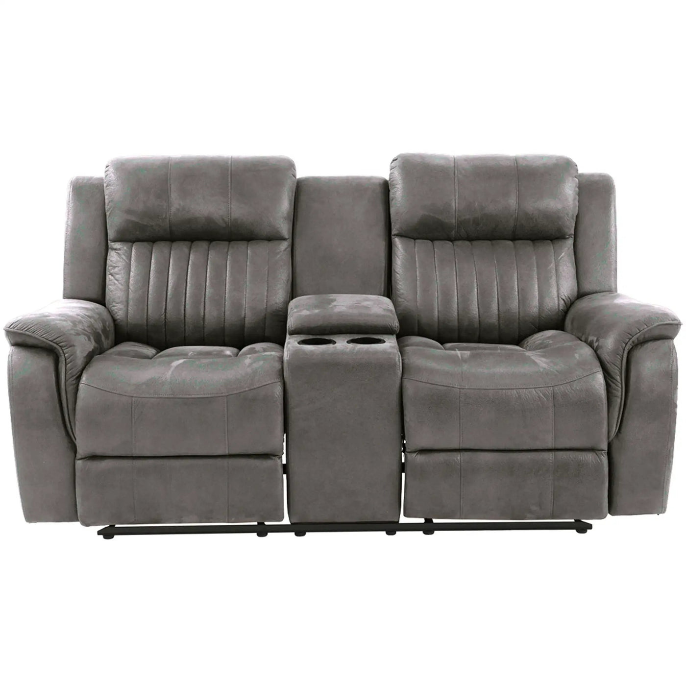 Contemporary Living Room Set, Horizontal And Vertical Tufting by HouseOfZazla